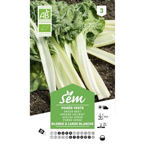 Graines De Poir E Blonde A Carde Blanche