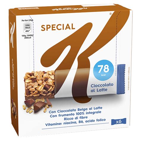 Special K Barretta Cioccolato Belga Al Latte Kellogg S