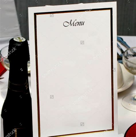 Sample Blank Menu Template 21 Download In Pdf Psd Eps Vector Excel