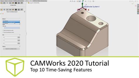 Camworks Tutorial Top Time Saving Features Youtube