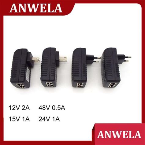 Anwela Ac V Dc V A V A V V W Poe Power Supply Injector