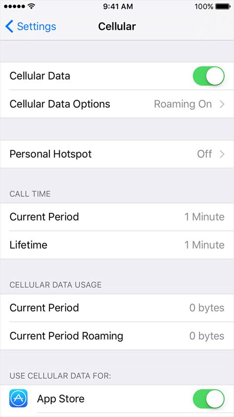 About Cellular Data Settings And Usage On Your Iphone And Ipad Apple