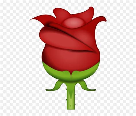 Download Rose Emoji Png Rose Emoji Transparent Background Free