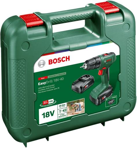 Akkuporakone Bosch Easy Drill 18V 40 Bauhaus Fi