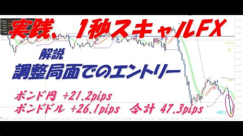 【1秒スキャルfx】とにかく勝つ為に 後半1秒スキャル 2022 11 9 Youtube