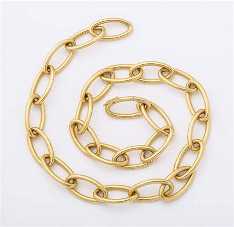 Verdura Verdura Open Chain Gold Necklace Bracelet