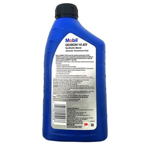 Aceite De Transmisi N Autom Tica Atf Dexron Vi Mobil