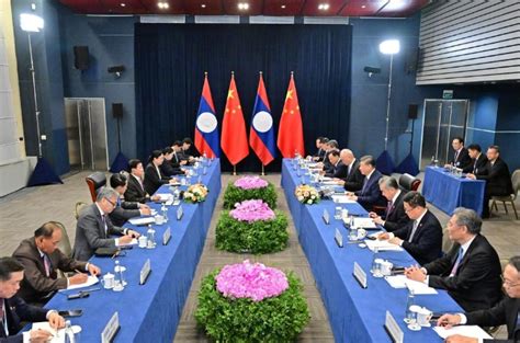 Xi Insta A China Y Laos A Forjar Modelo Para Cooperaci N En Bri Foco