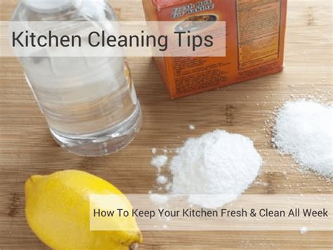 Kitchen Cleaning Tip - Best Cleaning Services Montreal