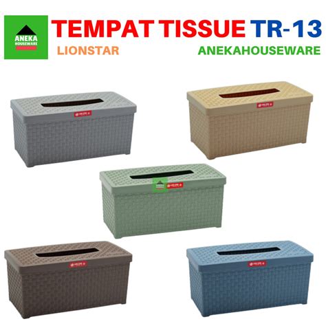 Jual Tempat Tissue Kotak Tisu Plastik Rato Large Tr Lion Star