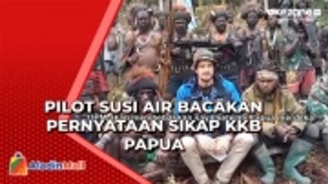 Pilot Susi Air Kapten Philip Muncul Bacakan Pernyataan Sikap Kkb Papua