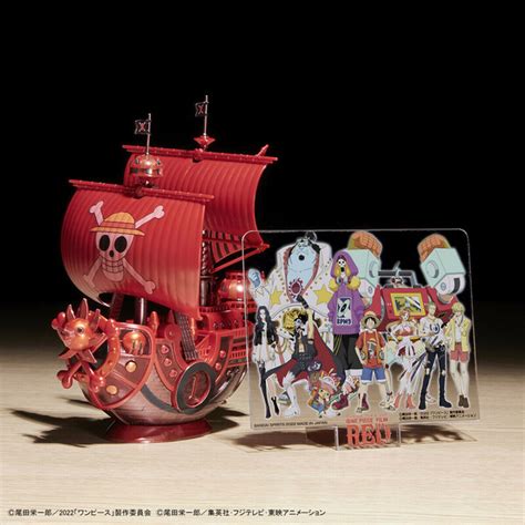 Animefanshop De Thousand Sunny Film Red Version One Piece Model