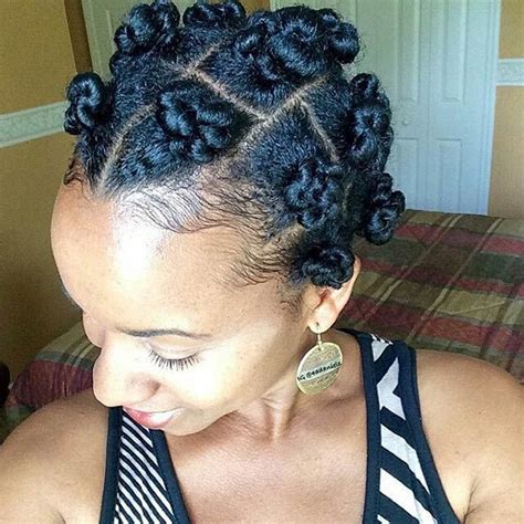 38 Stunning Ways To Wear Bantu Knots Stayglam Bantu Knot Hairstyles Hair Knot Hair Styles