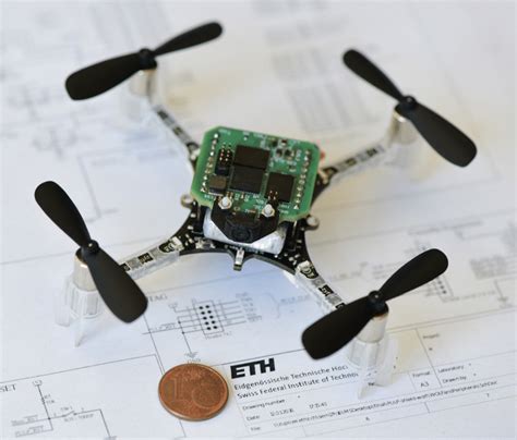 1 Nano Drones By Bitcraze Compared To A 1 Cent Coin Download