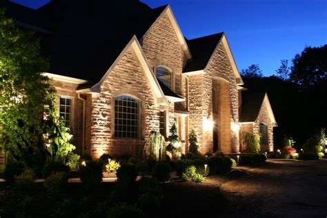I Love Uplighting On A House With Texture House Lighting Outdoor