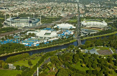 Melbourne Park - Events, Tennis & Function Centre Map