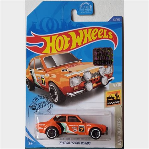 Hot Wheels 1970 Ford Escort RS1600