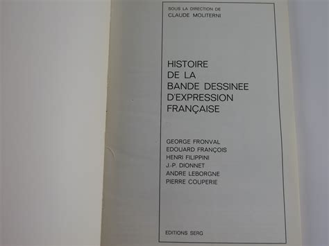 Histoire De La Bande Dessin E D Expression Fran Aise By Claude