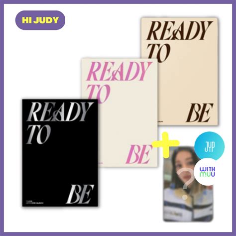 Pob Twice Th Mini Album Ready To Be Jyp Withmuu Preorder Gift