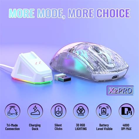 Snapklik.com : ATTACK SHARK X2 Pro Wireless Gaming Mouse