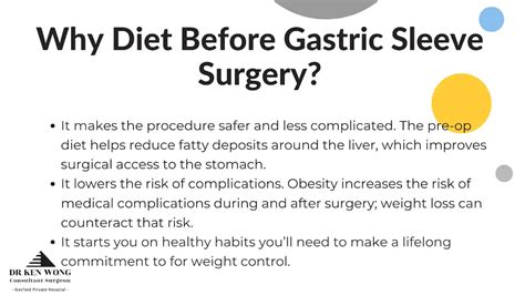 Gastric Sleeve Diet Pre Operative And Post Operative Diet Information