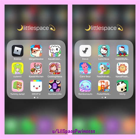 Little Space games and apps I have found =^-^= : r/ageregression