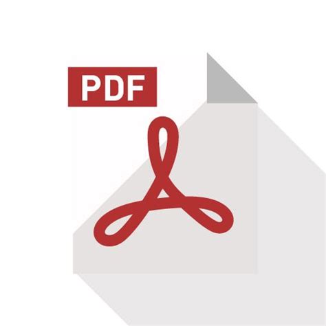 An Image Of A Red Ribbon With The Word Pdf On It In Front Of A White