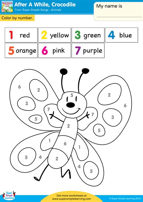 Spring Color By Number Printables Homemade Heather Worksheets Library