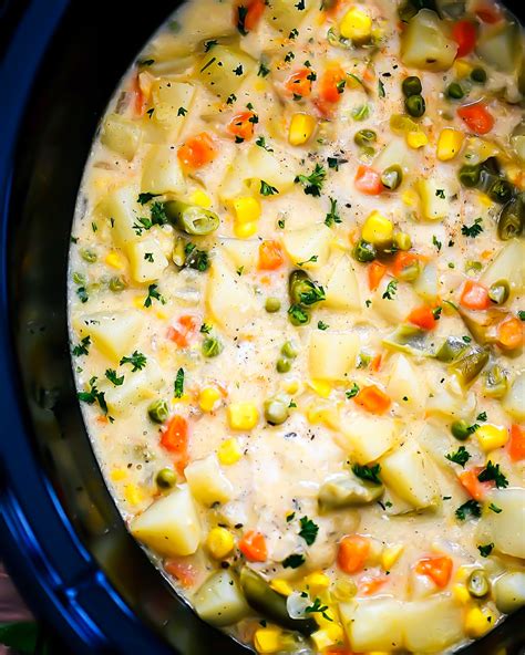 Slow Cooker Chicken Pot Pie Life In The Lofthouse