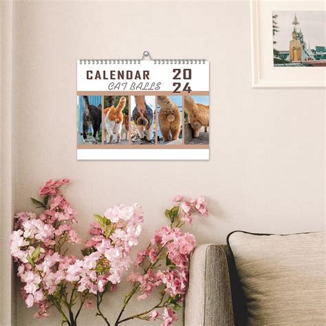 Cat Balls Calendar X Inches Cats Buttholes Wall Calendar