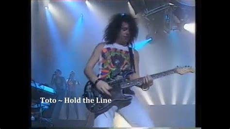 Toto Hold The Line 1990 Live Video In Paris France Youtube