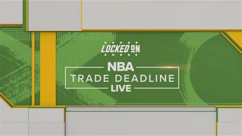 2022 NBA Trade Deadline LIVE Show with Josh Lloyd & John Karalis | NBA ...