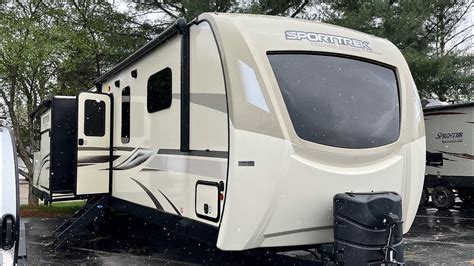 Venture Sporttrek Touring Vrk Rear Kitchen Travel Trailer