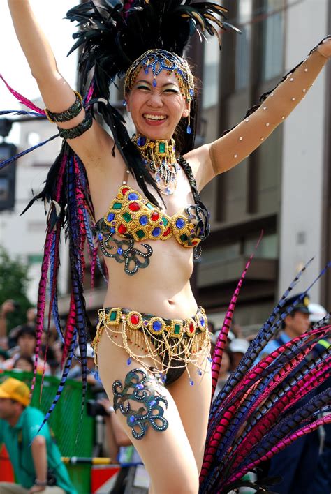 Interesting Green Asakusa Samba Carnival Japan 6