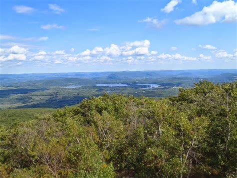 View from the summit of Bear Mountain