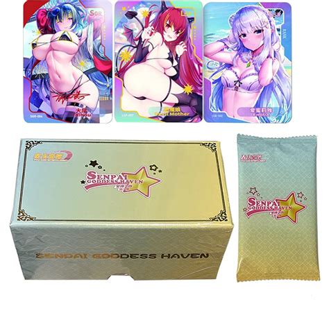 Senpai Goddess Haven Goddess Story Collection Cards Girl Party Swimsuit Bikini Feast Booster