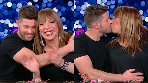 Lizy Tagliani presentó a su novio rugbier con Susana su historia de