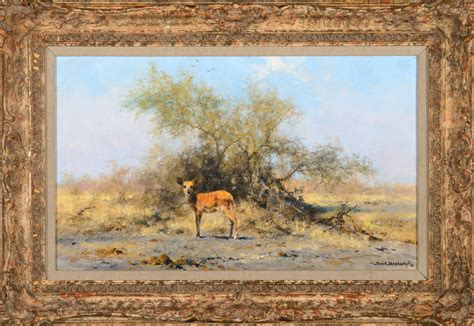 Coeur Dalene Art Auction David Shepherd Kudu Calf 1993