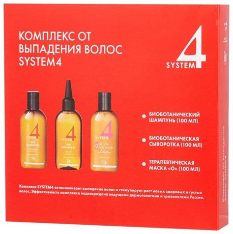 Система 4 для волос против выпадения: обзор, цена, отзывы об эффективности