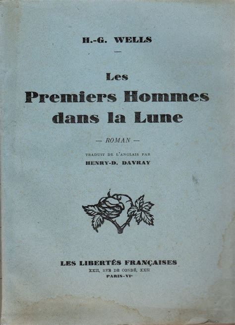 Les Premiers Hommes Dans La Lune Herbert George WELLS Fiche Livre