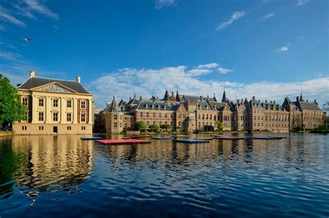 Lago Hofvijver Y Binnenhof La Haya Foto Premium