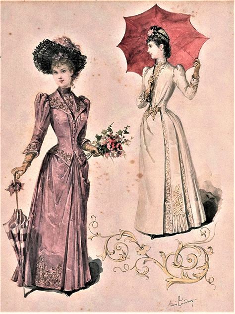 La Mode Illustree Old Fashion Dresses Historical Fashion