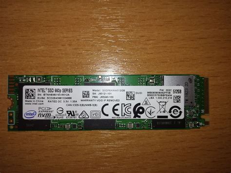 Ssd M2 Intel 512gb Telegraph