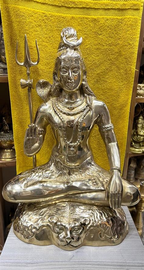 Brass Shiva Statue Temple At Rs 975 Kg In New Delhi ID 2851660298997