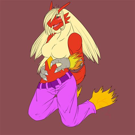 Kaitofletcher Transfur Transformation Gender Bender Pokemon Fandoms Blaziken