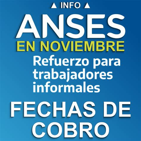 Cobro ANSES Fechas De Cobro En Noviembre De 2023