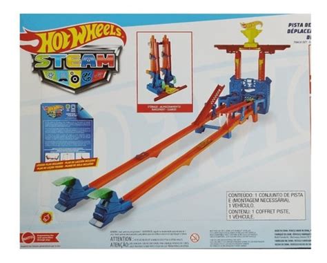 Pista Hot Wheels Steam Desafio Do Equilíbro Mattel Pirlimpimpim Brinquedos