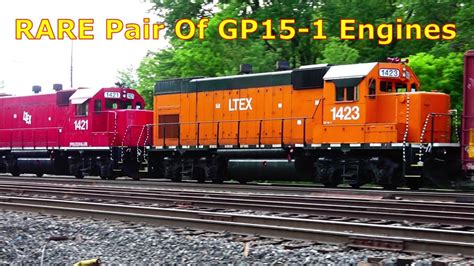 Rare Pair Of Emd Gp Engines On Csx Train Bnsf Train Coming At You