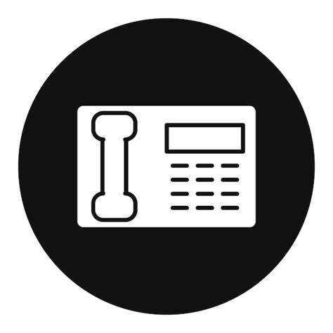 Premium Vector Telephone Vector Illustration