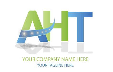 Premium Vector Aht Letter Logo